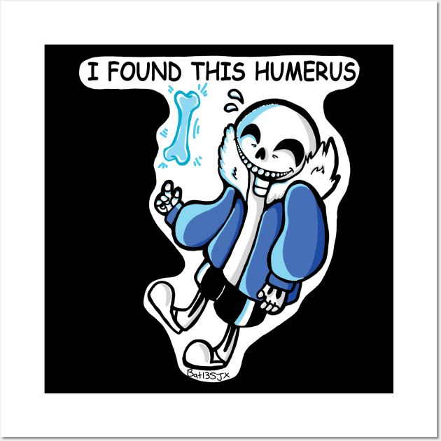 Sans' Humor Wall Art by Bat13SJx